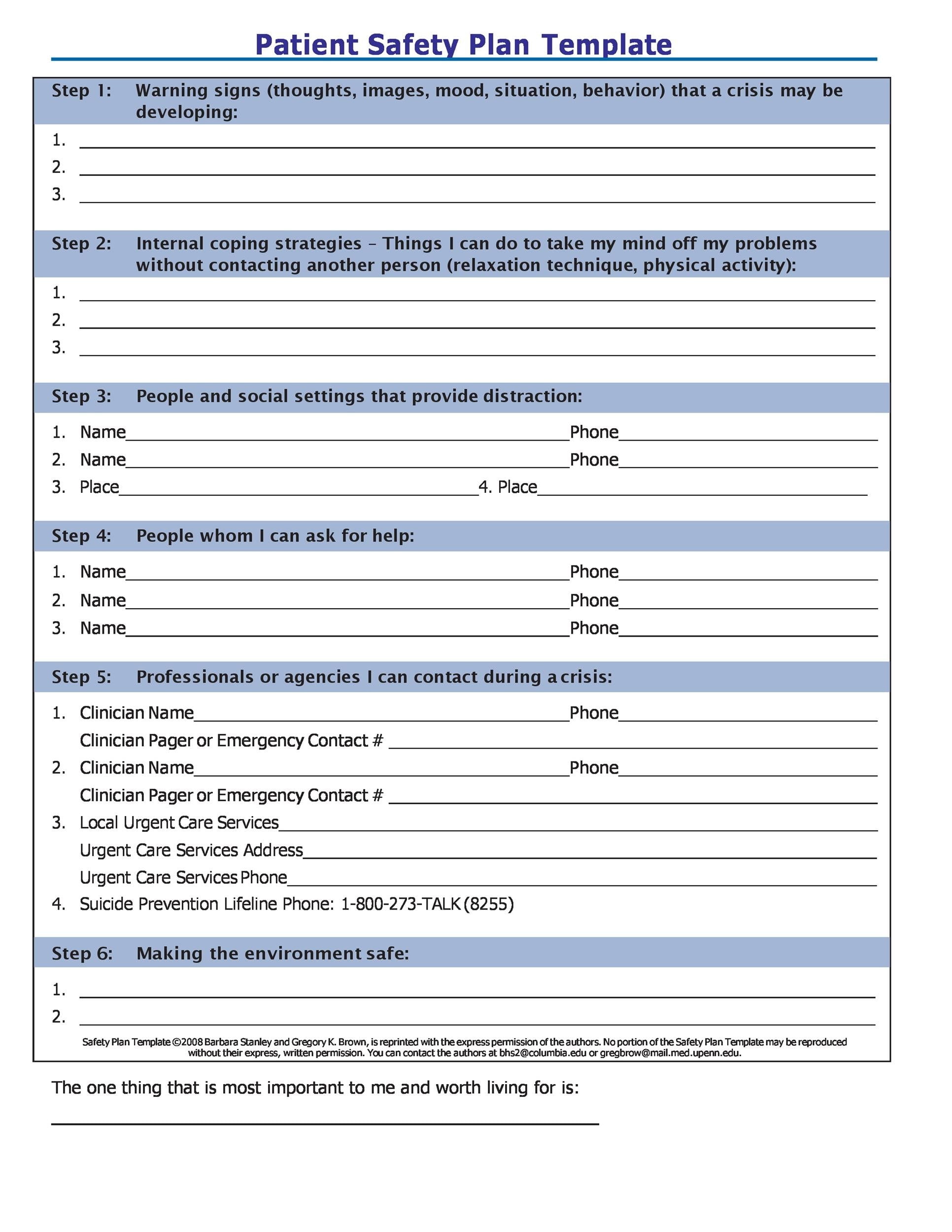 46 Great Safety Plan Templates Construction Site Specific Patient Etc 