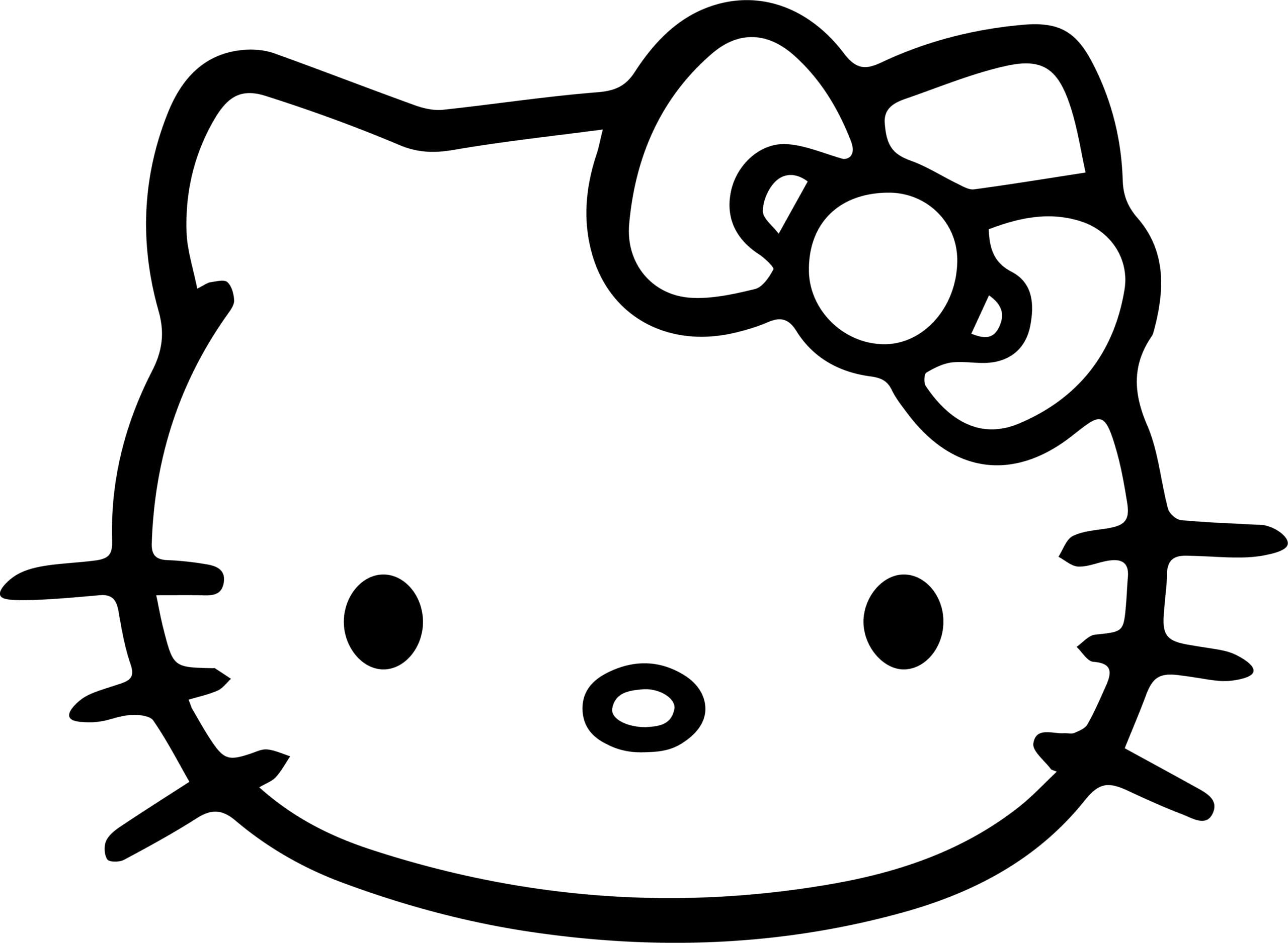 8 Best Printable Hello Kitty Face Printablee