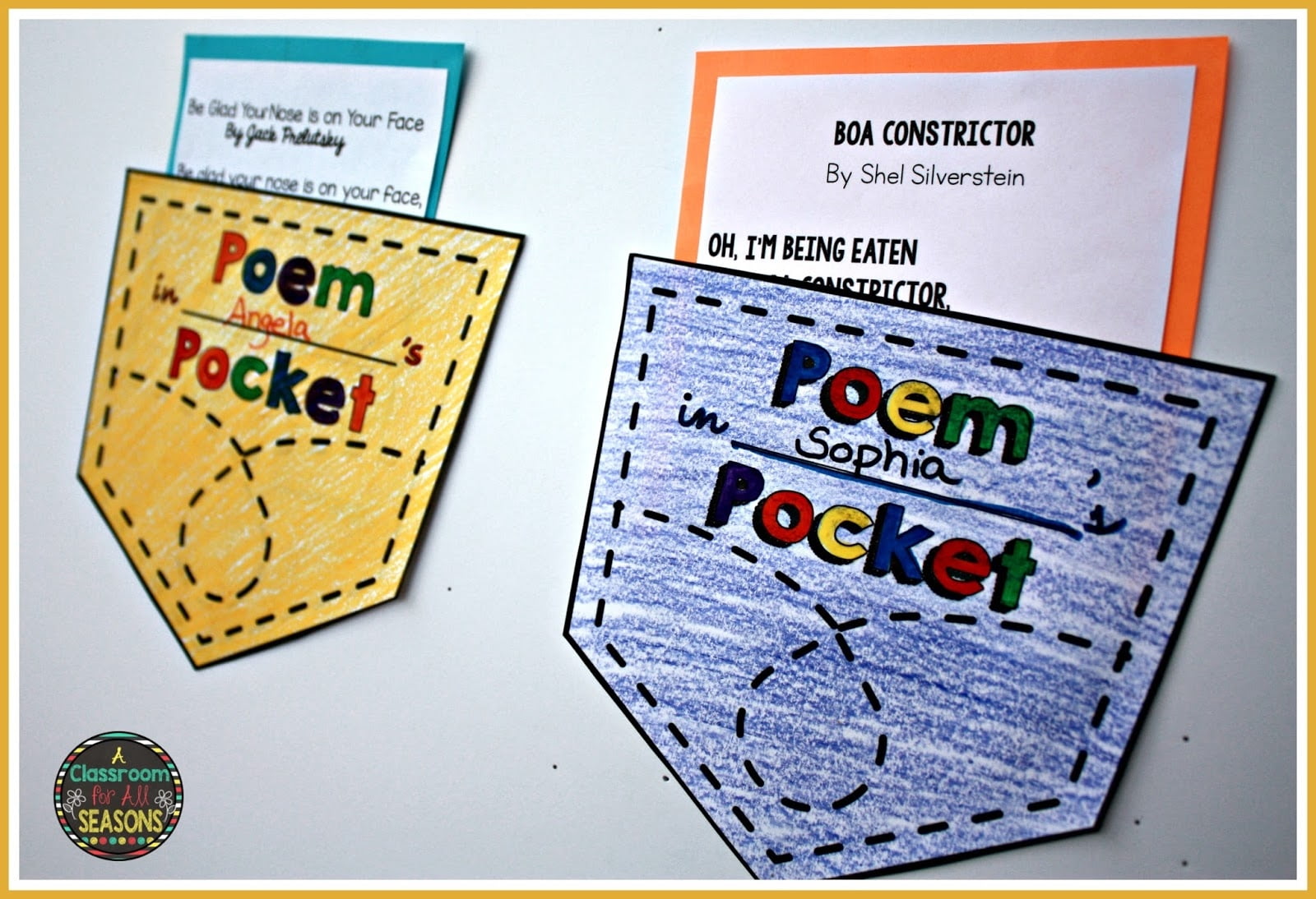 Poem In Your Pocket Printables