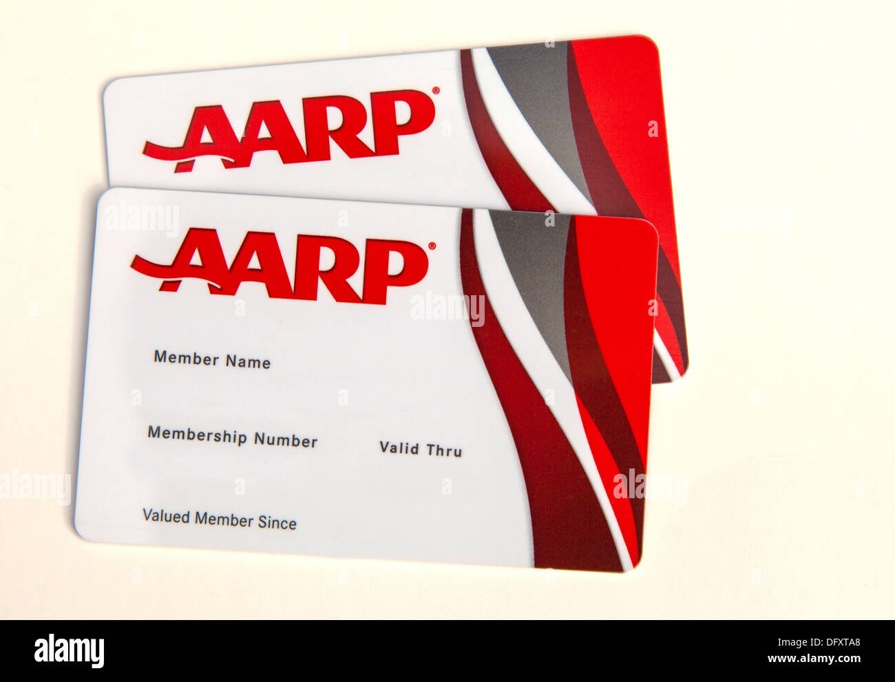 AARP Membership Cards Stock Photo Alamy