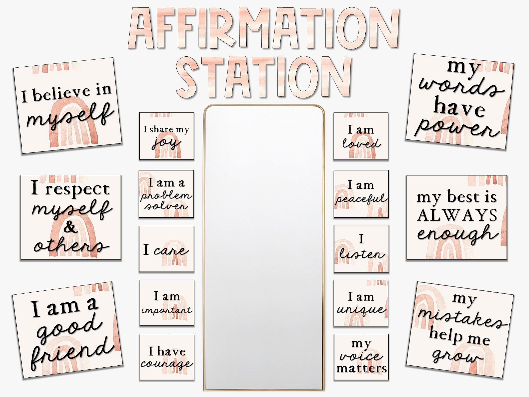 Affirmation Station Printable
