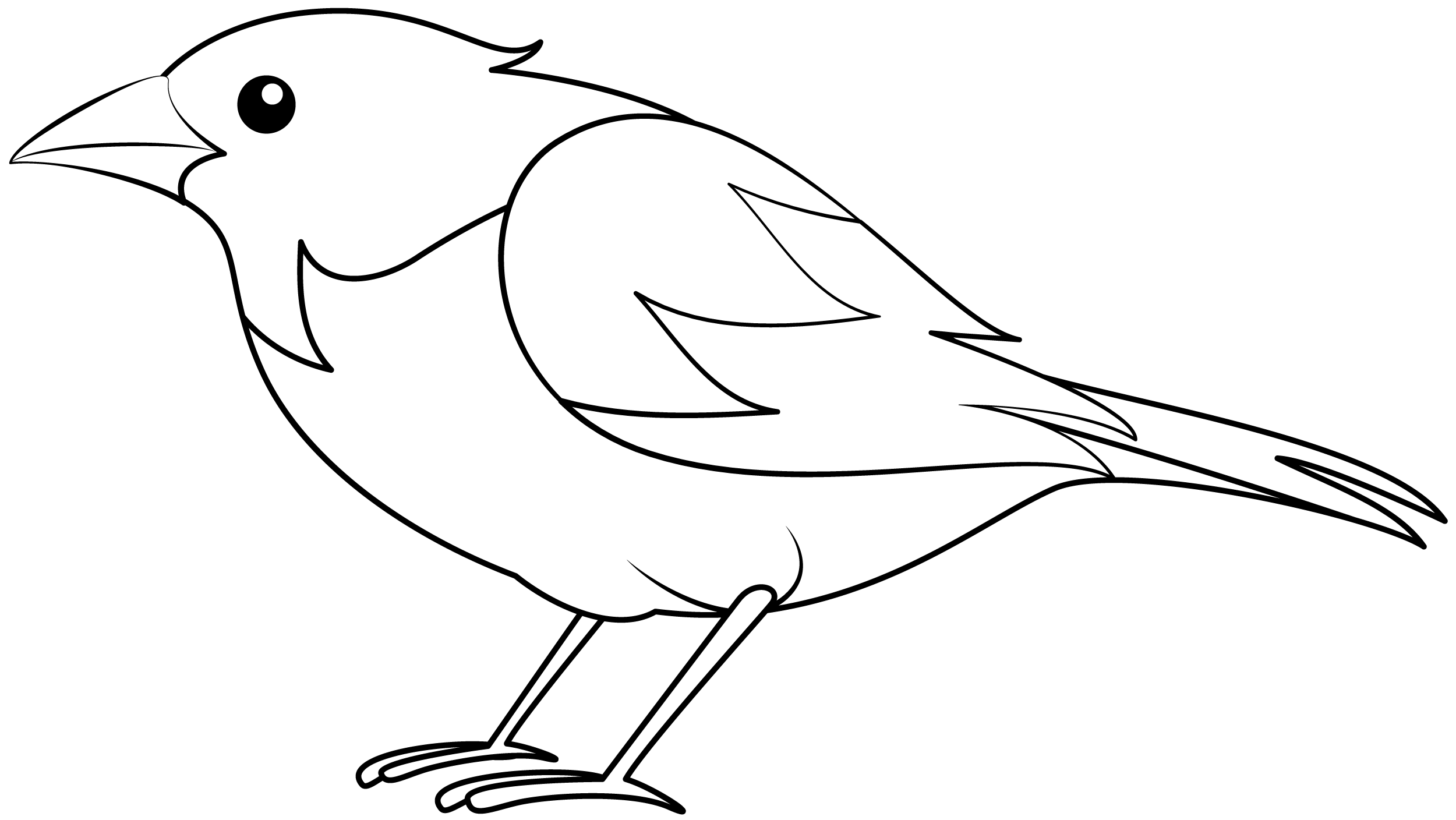 Cut Out Bird Template Printable