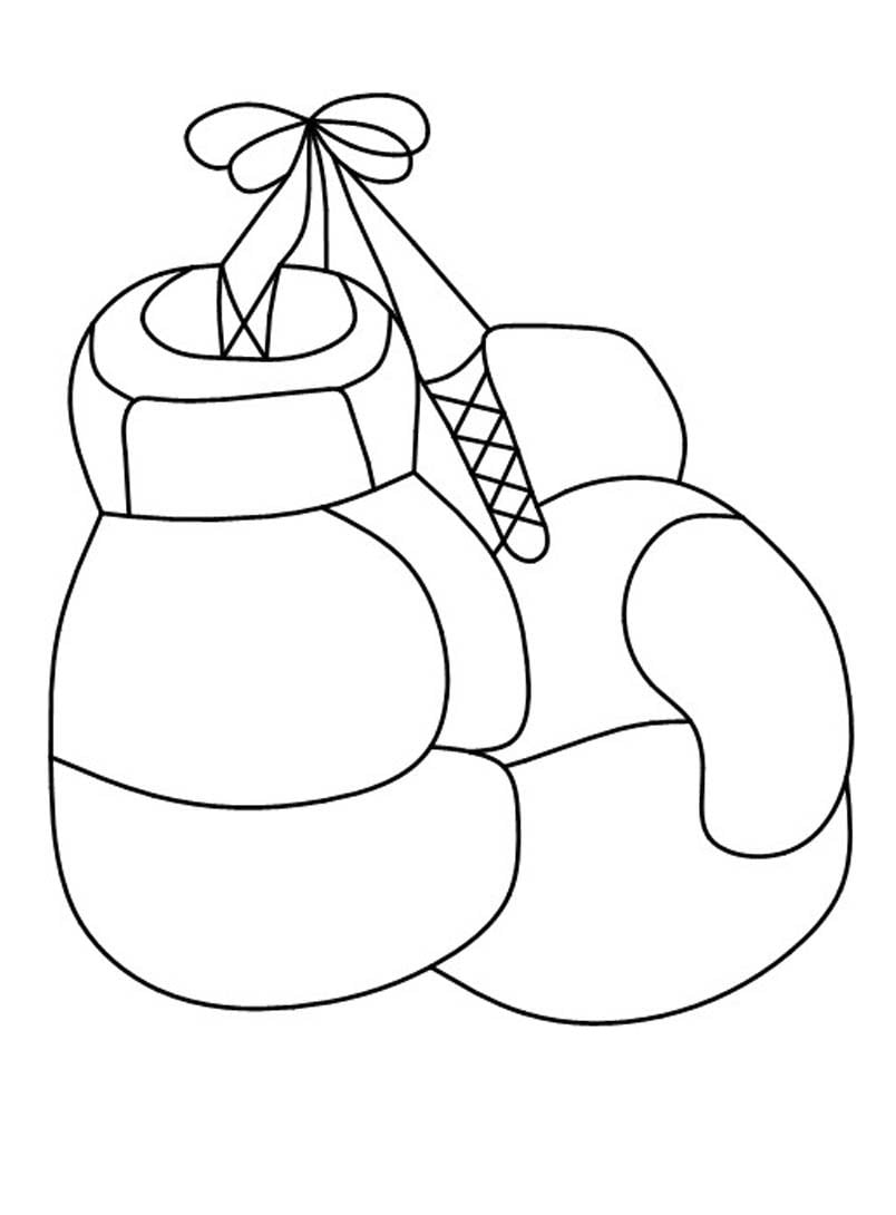 Boxing Gloves Coloring Page Free Printable Coloring Pages For Kids Coloring Home