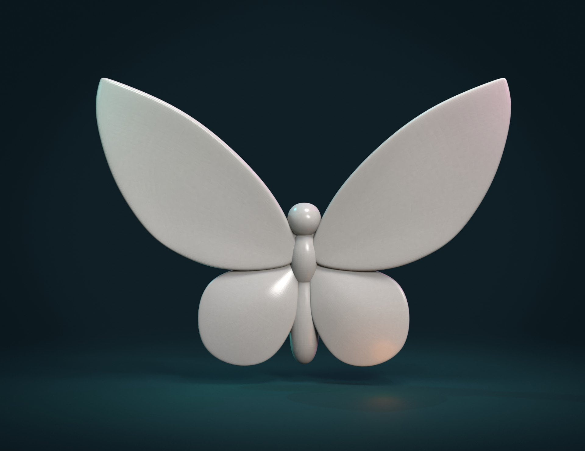 3d Printable Butterfly