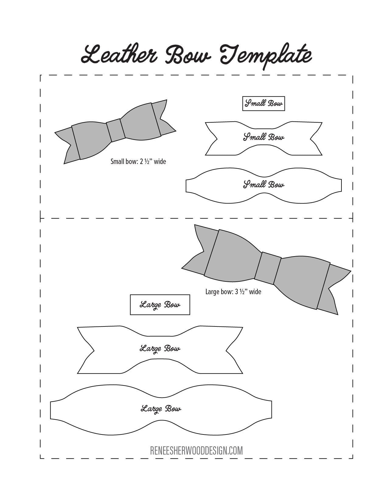 Cheer Bow Template Printable Free Cheer Bow Template Printable Free Because Of The Online Human s Life Is More And In 2022 Diy Leather Bows Leather Bows Felt Bows