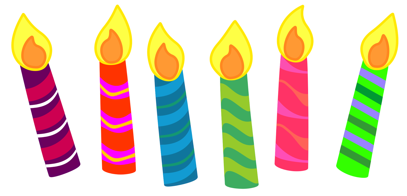 Classroom Treasures Birthday Cake Clipart Birthday Candles Printable Birthday Candle Clipart Candle Clipart