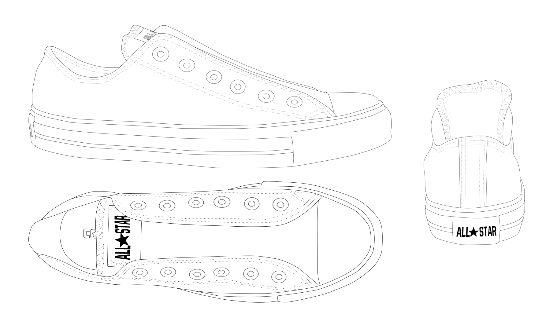 Converse ALL STAR Low Template By Katus nemcu On DeviantART Shoe Template Decorated Shoes Shoe Sketches