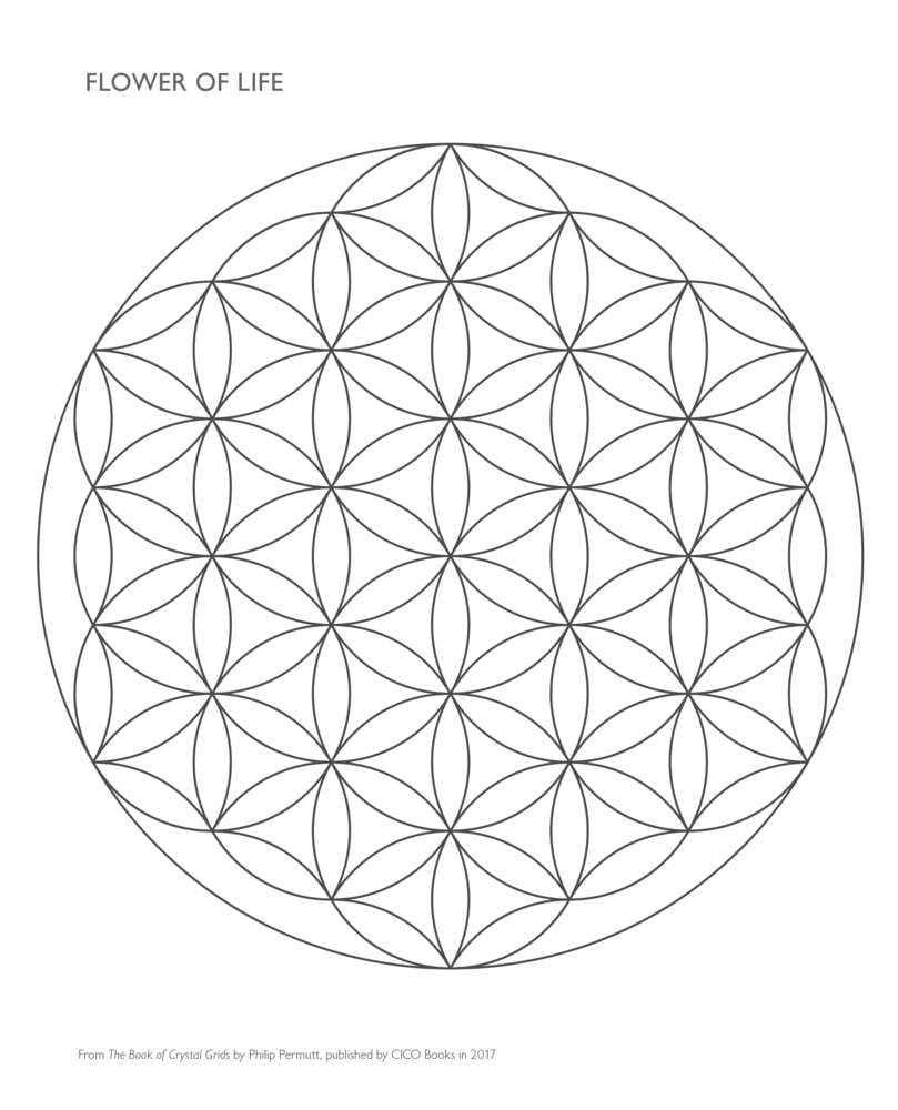 Crystal Grid Templates FREE Download The Crystal Healer