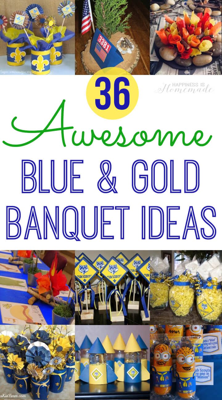 Cub Scout Blue Gold Banquet Ideas Happiness Is Homemade