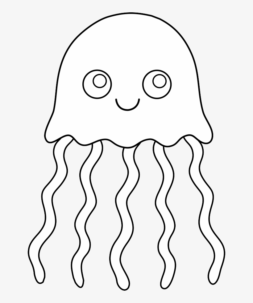 Free Printable Jellyfish Template