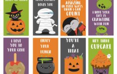 Cute Halloween Lunch Box Notes Free Printable The PennyWiseMama