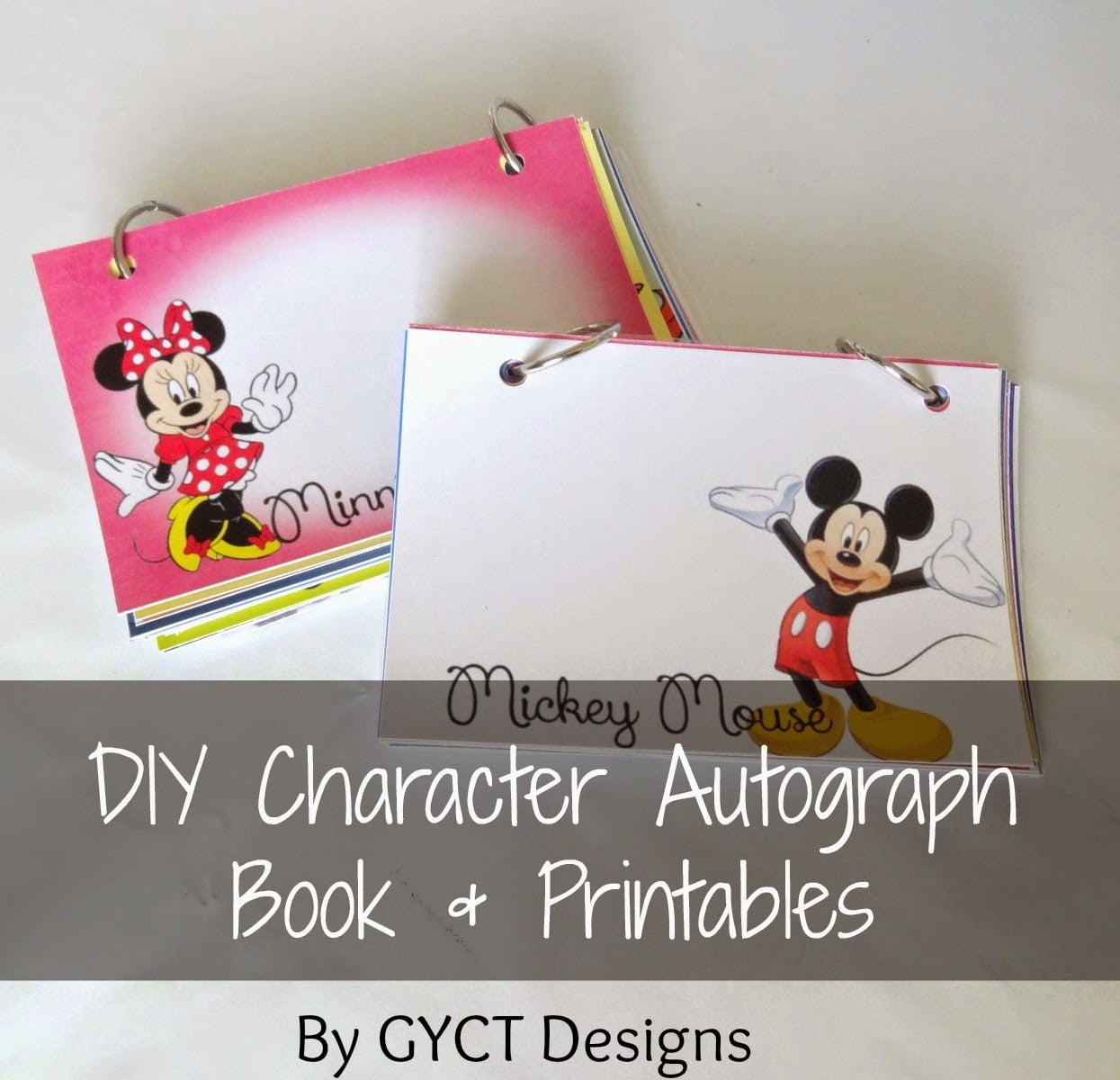 DIY Disney Autograph Book And Printables Sew Simple Home