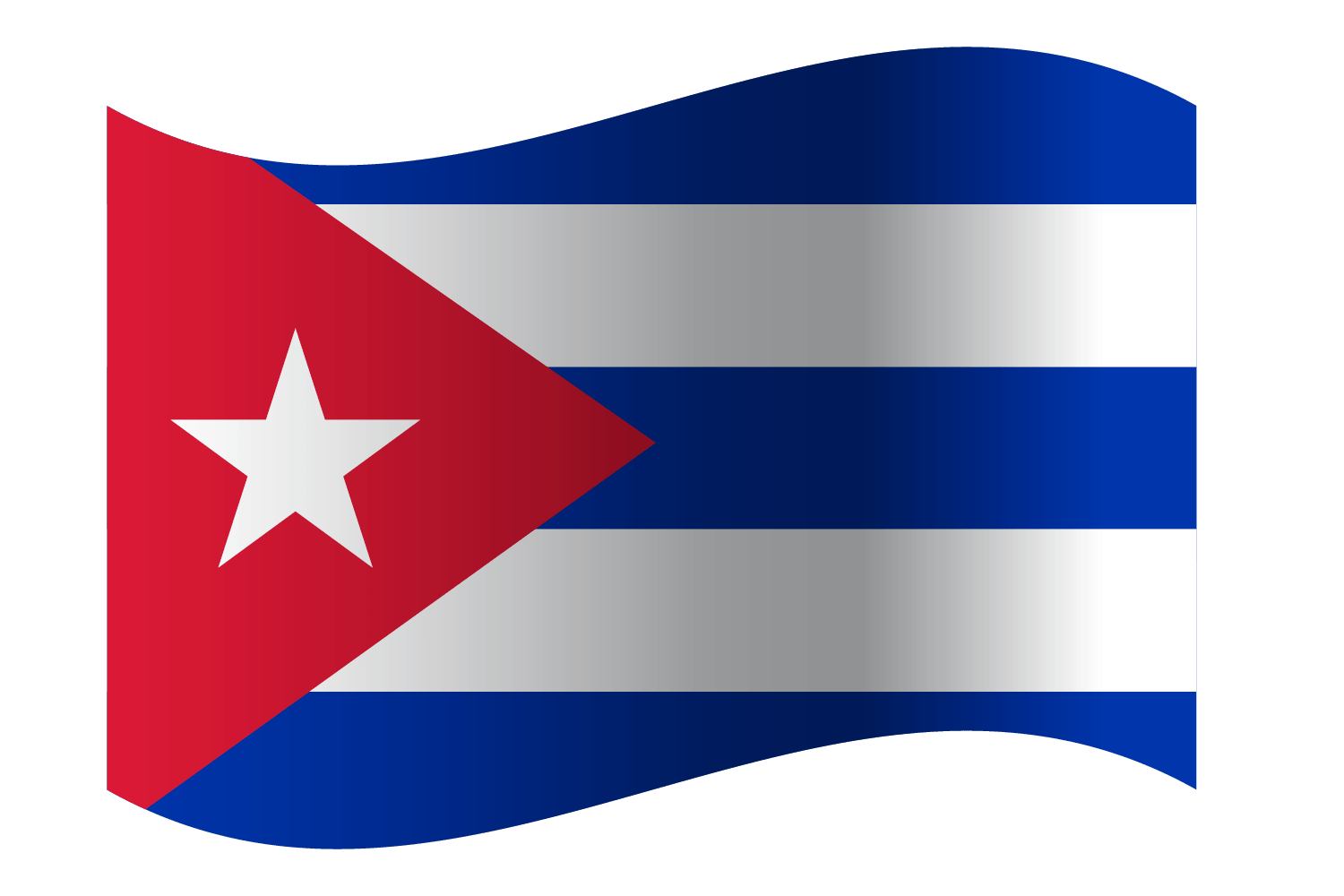 Printable Cuban Flag