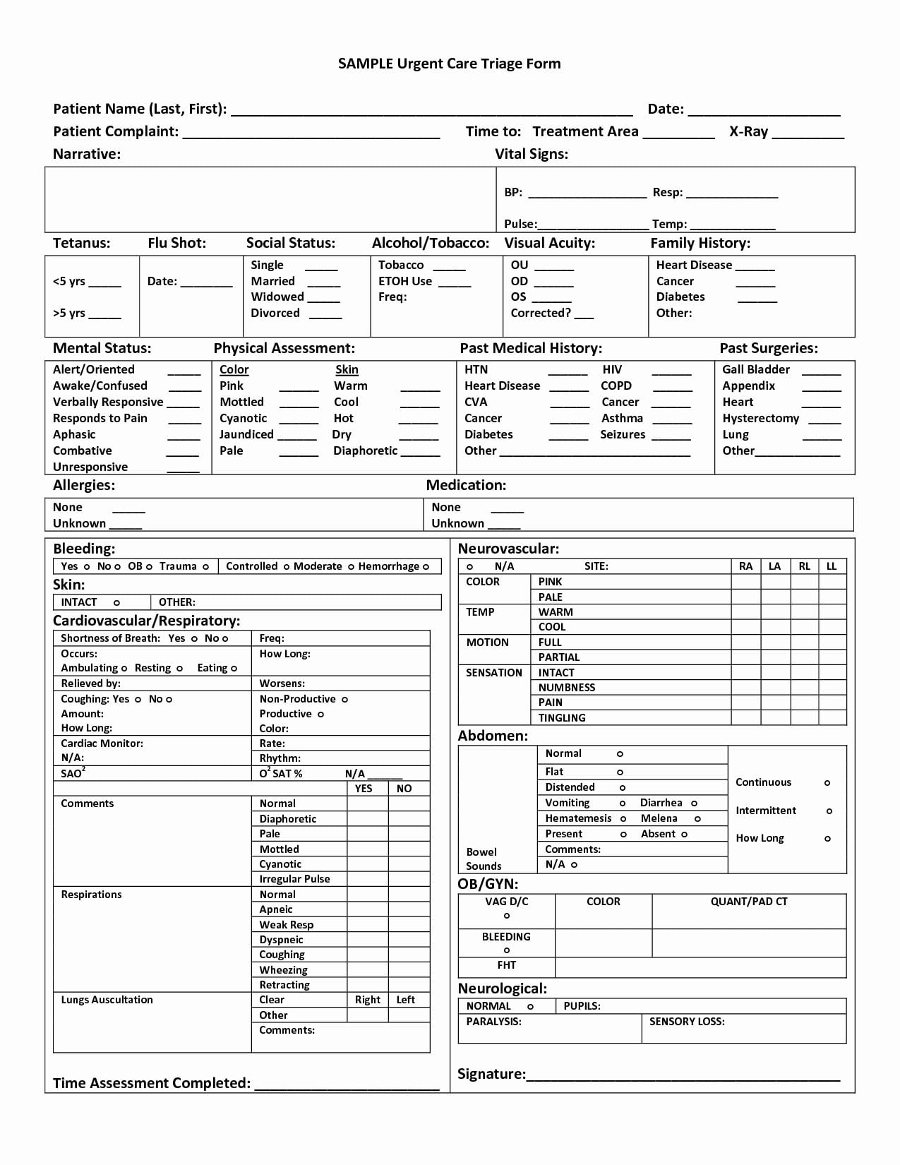 Emergency Room Form Template Awesome 47 Printable Release Form Samples Templates Pdf Doc Effect Template Emergency Room Nursing Assessment Triage Nursing