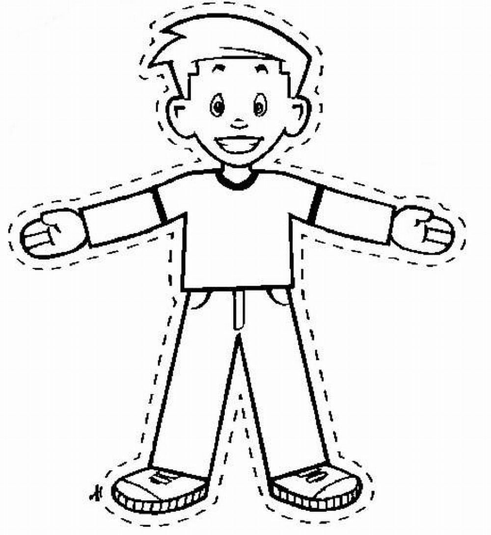 Flat Stanley Template Printable