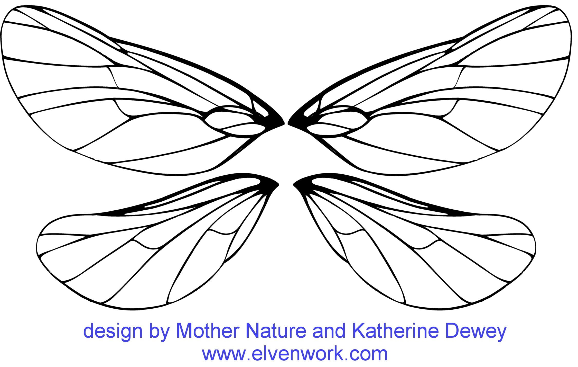 Fairy Wings Pattern Fairy Wings Wings Drawing Wings Design