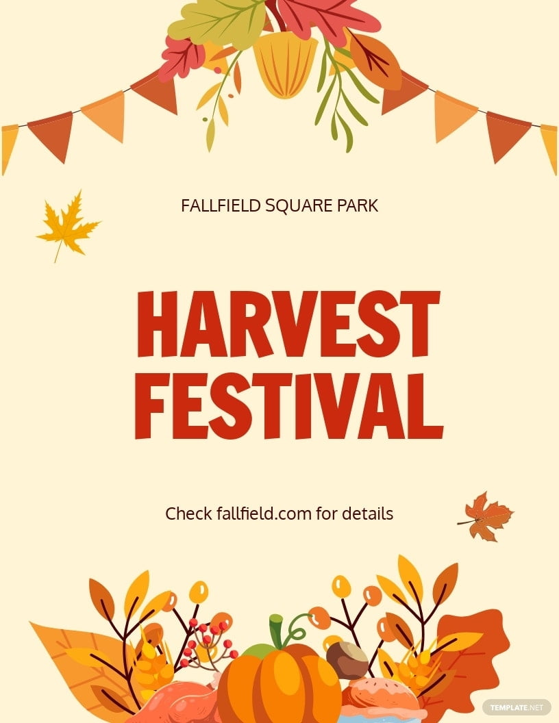 Fall Flyer Templates Design Free Download Template