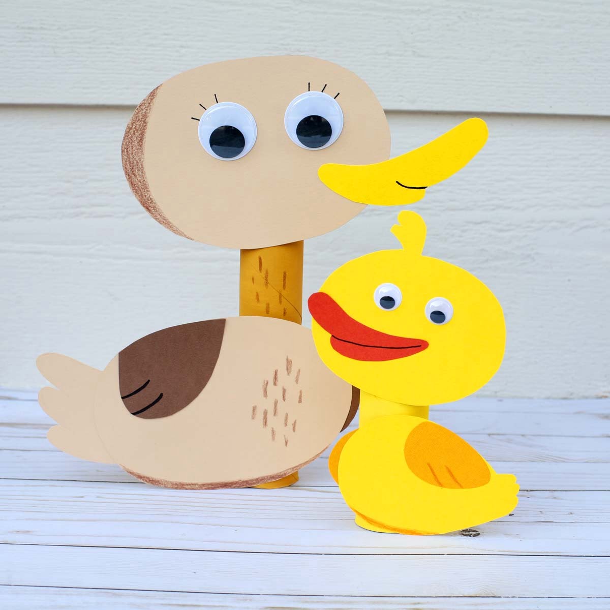 Five Little Ducks Mother Duck Craft Super Simple