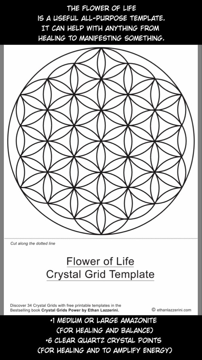 Printable Flower Of Life Template
