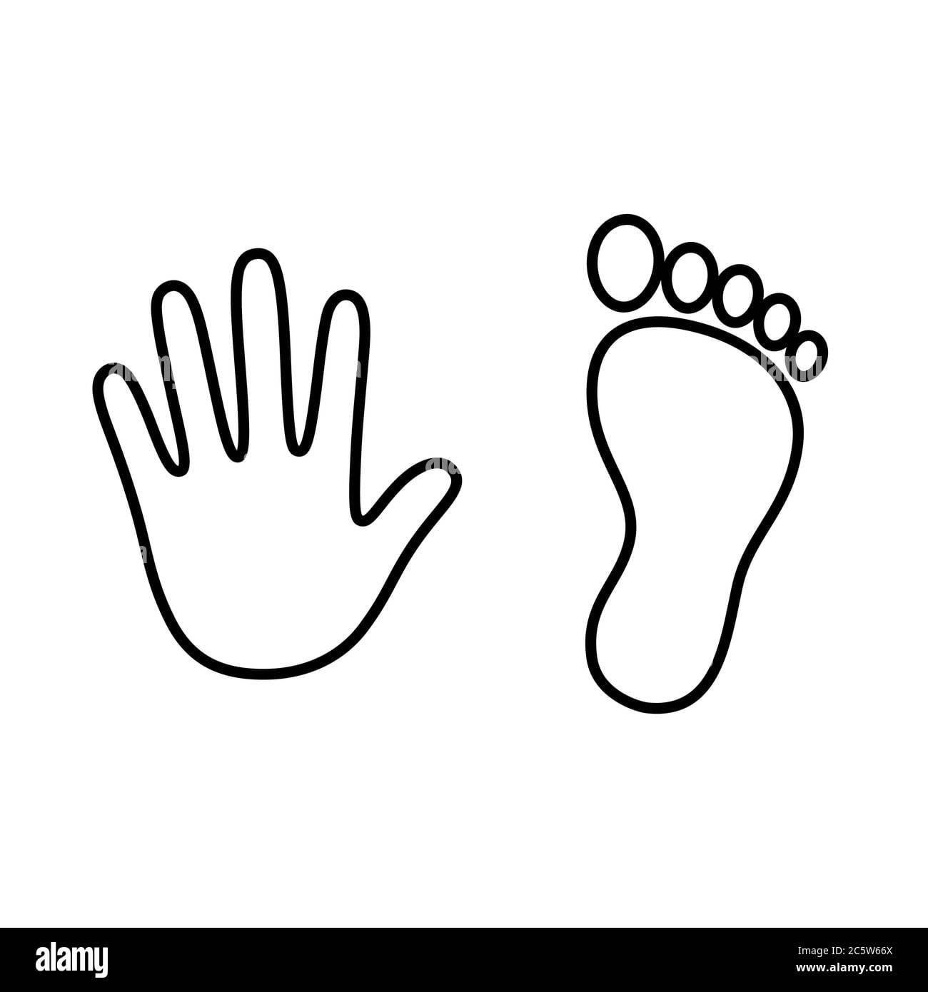 Right Foot Printable