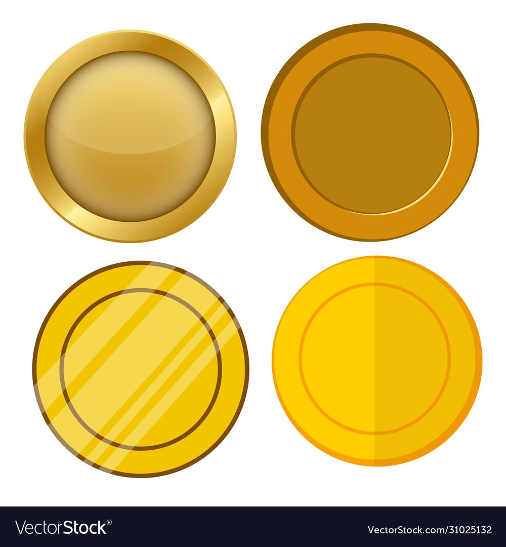 Gold Coin Template Printable