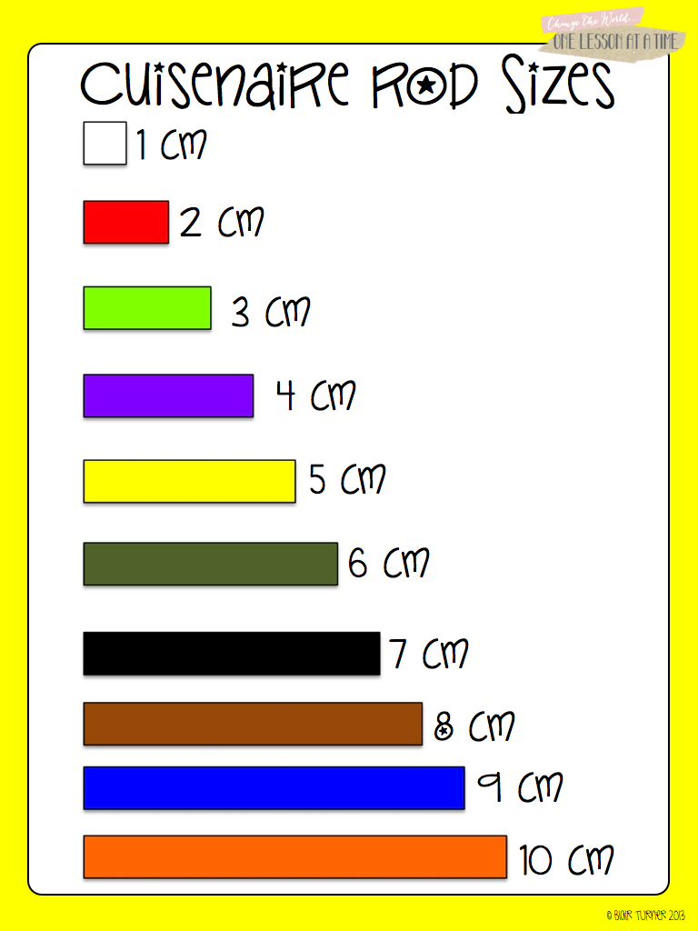 Cuisenaire Rods Free Printables