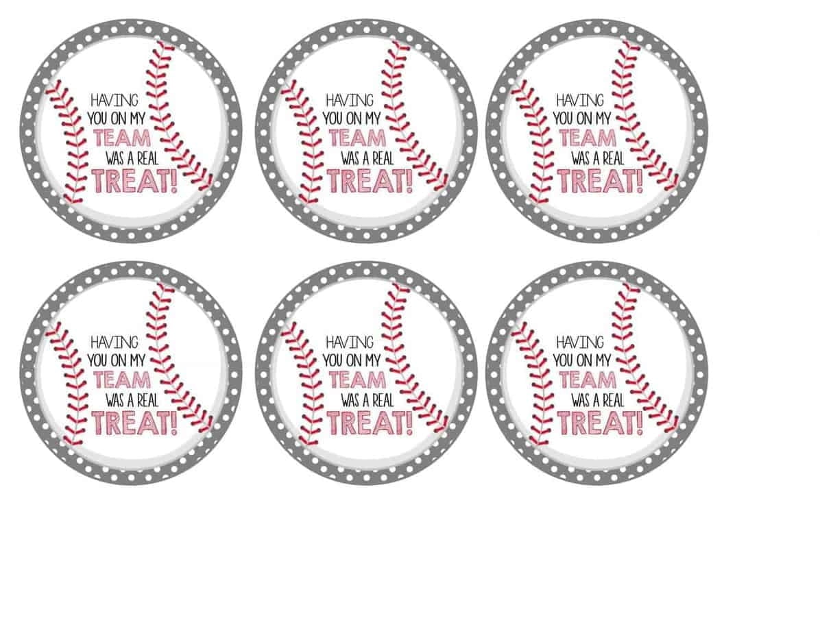 Free Baseball Tags Rice Krispies Treats Mimi s Dollhouse