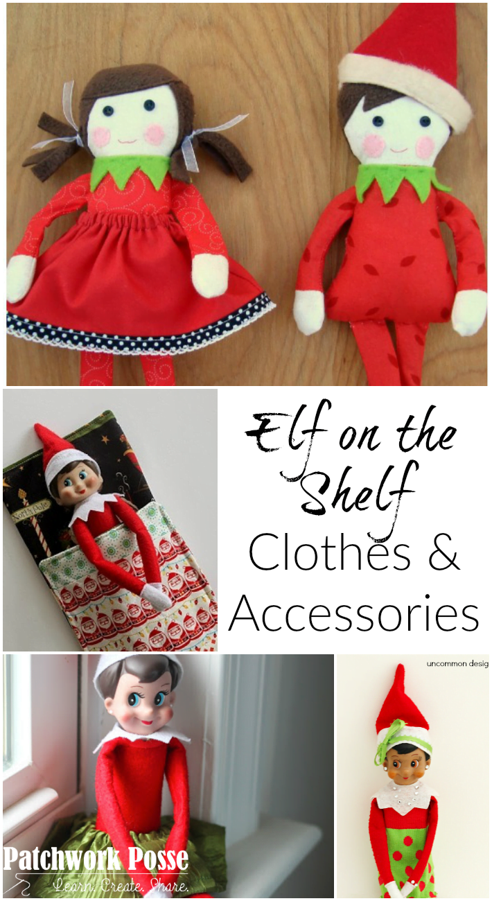 Printable Elf On The Shelf Clothes Template