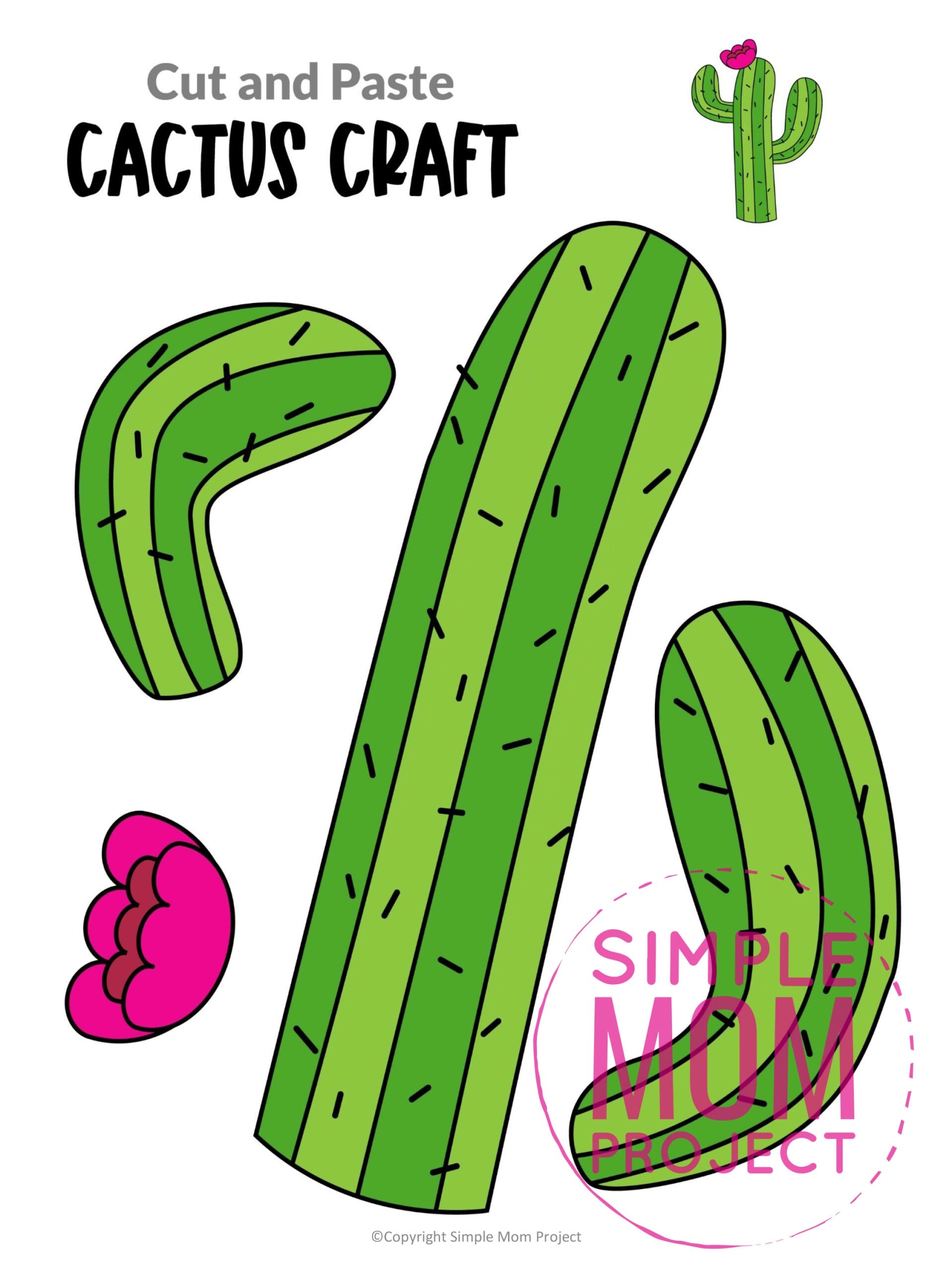 Free Printable Cactus Template