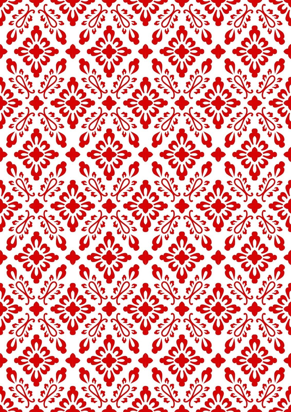 Red Printable Paper