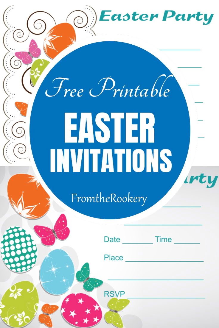 Printable Easter Invitation Template