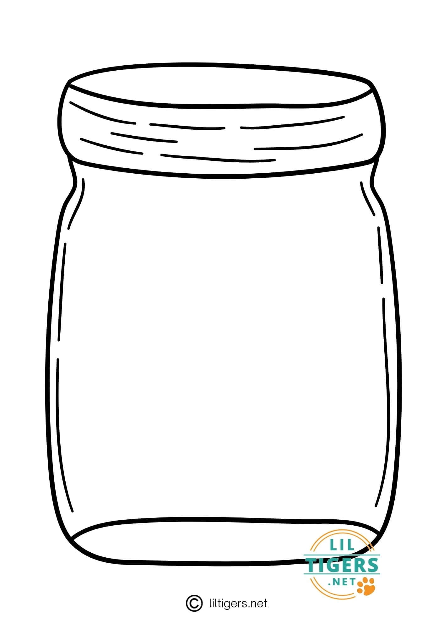 Free Printable Mason Jar Templates Lil Tigers Lil Tigers