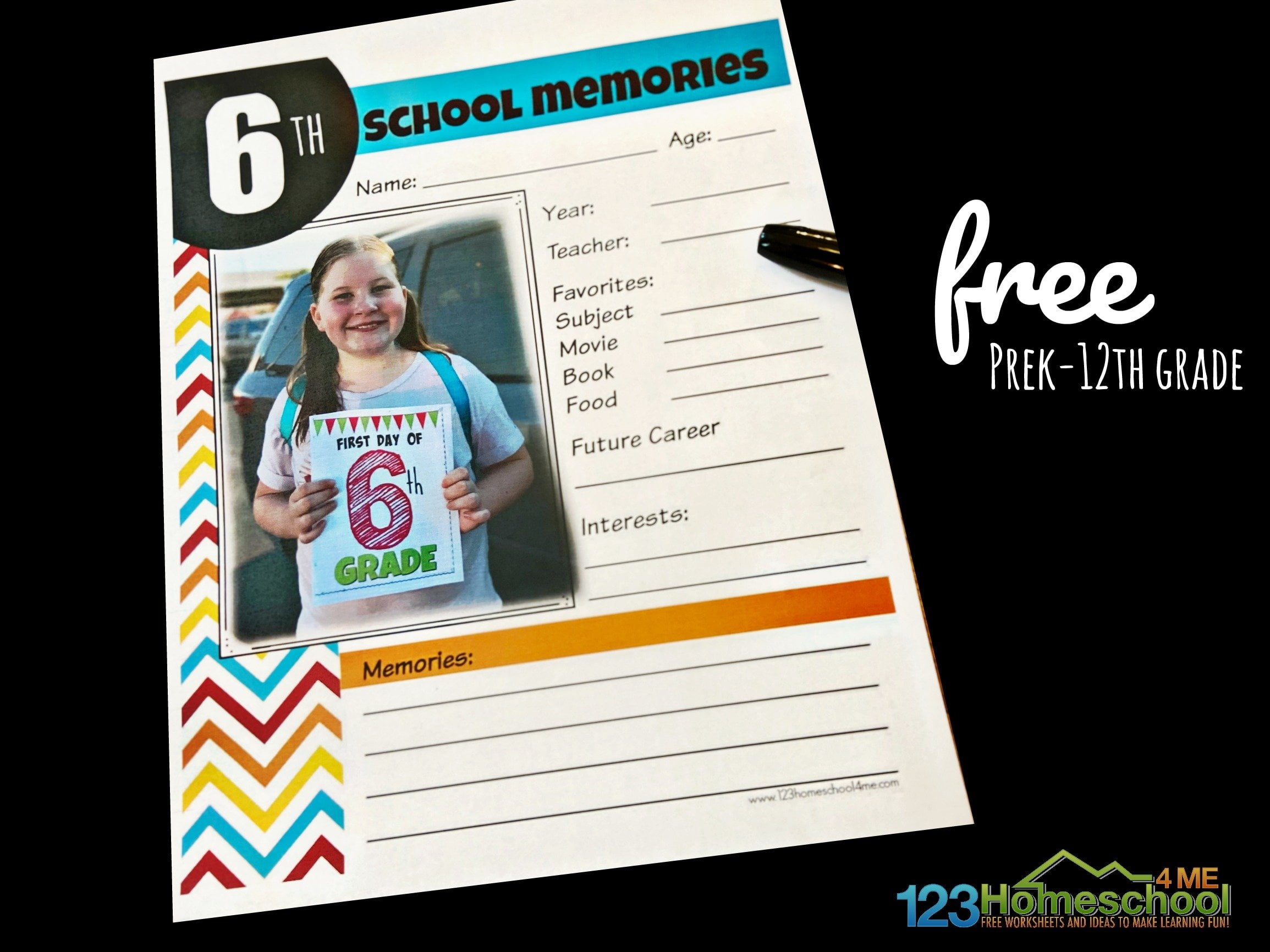 Preschool Free Printable Memory Book Templates Pdf