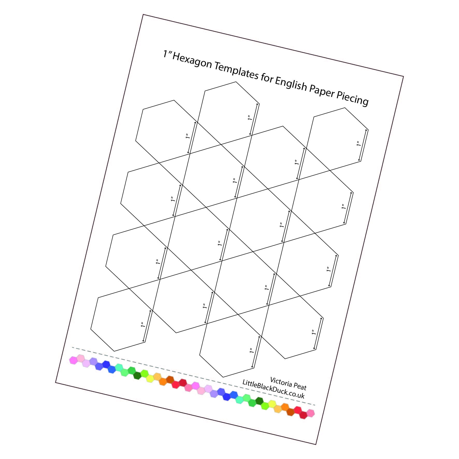 Free Printable English Paper Piecing Templates