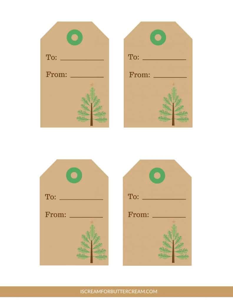 Free Printable Giving Tree Tag Template