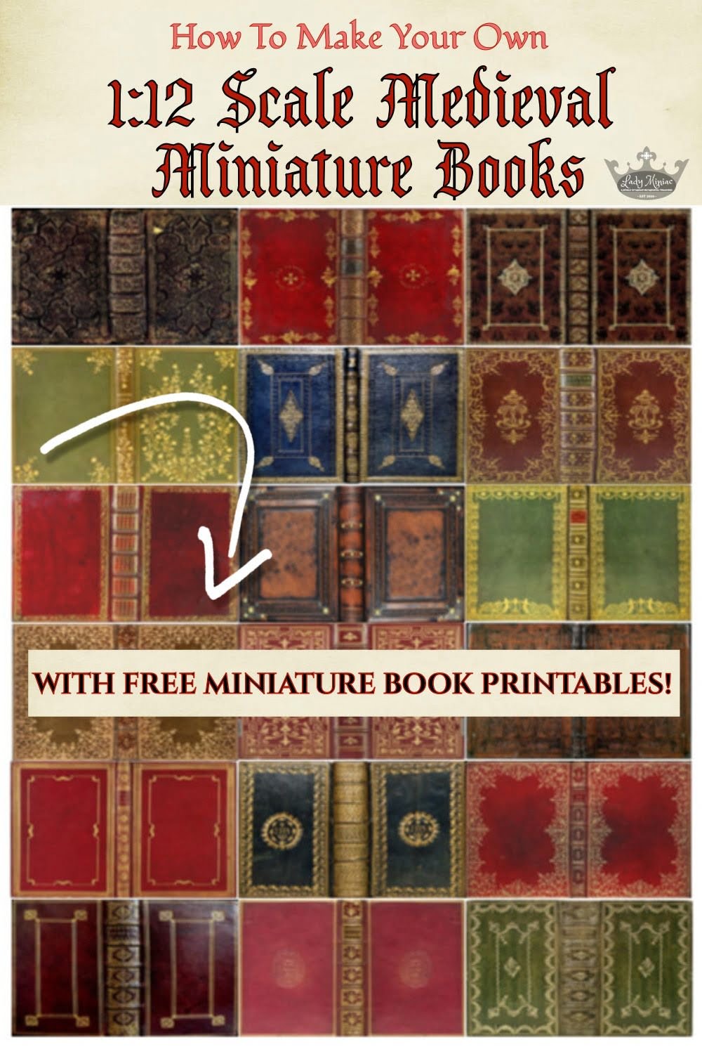 Free Printable Printable Miniature Book Covers