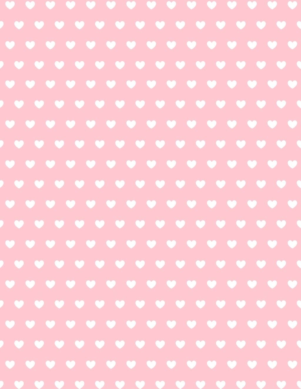 Free Valentine Hearts Scrapbook Paper Printable Paper Patterns Pink Scrapbook Paper Scrapbook Paper Designs