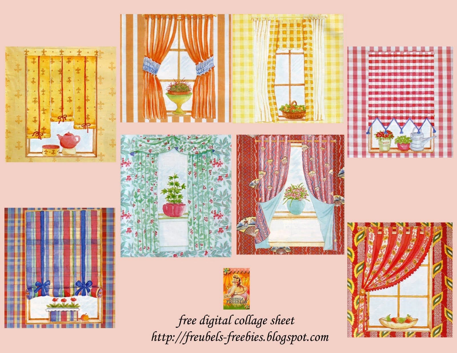 Freubels freebies Paper Doll House Doll House Paper Dolls Printable