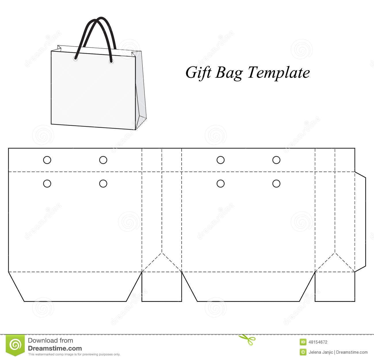 Gift Bag Template Stock Illustrations 25 780 Gift Bag Template Stock Illustrations Vectors Clipart Dreamstime