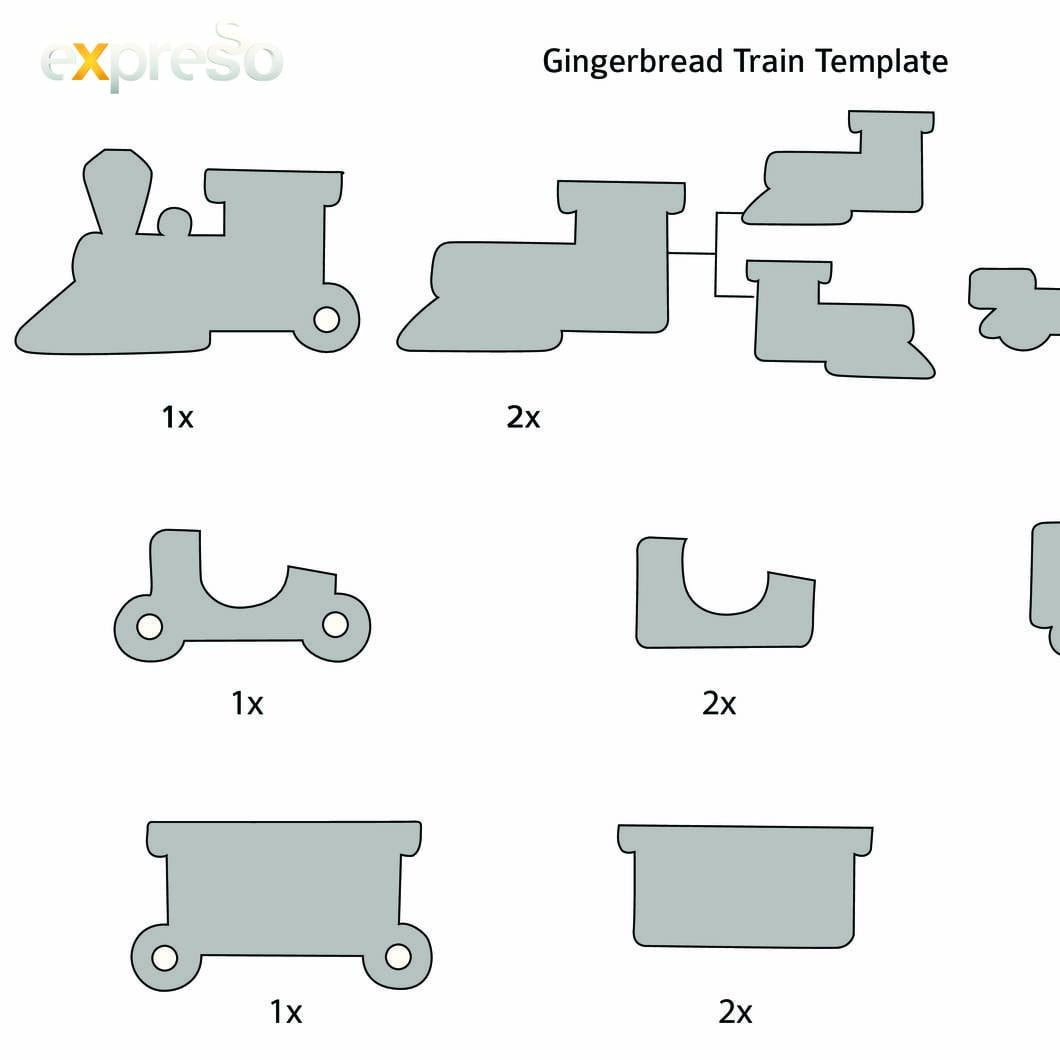 Gingerbread Train Template pdf DocDroid