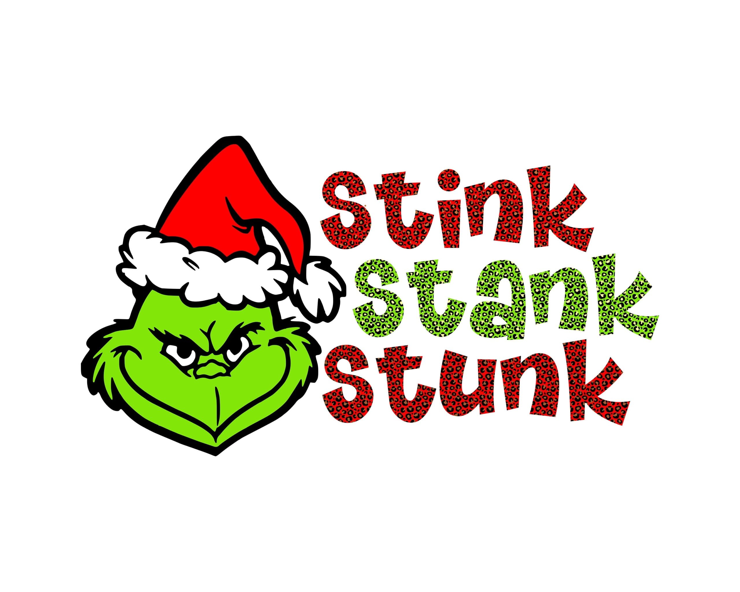 Grinch Stink Stank Stunk SVG PNG Etsy