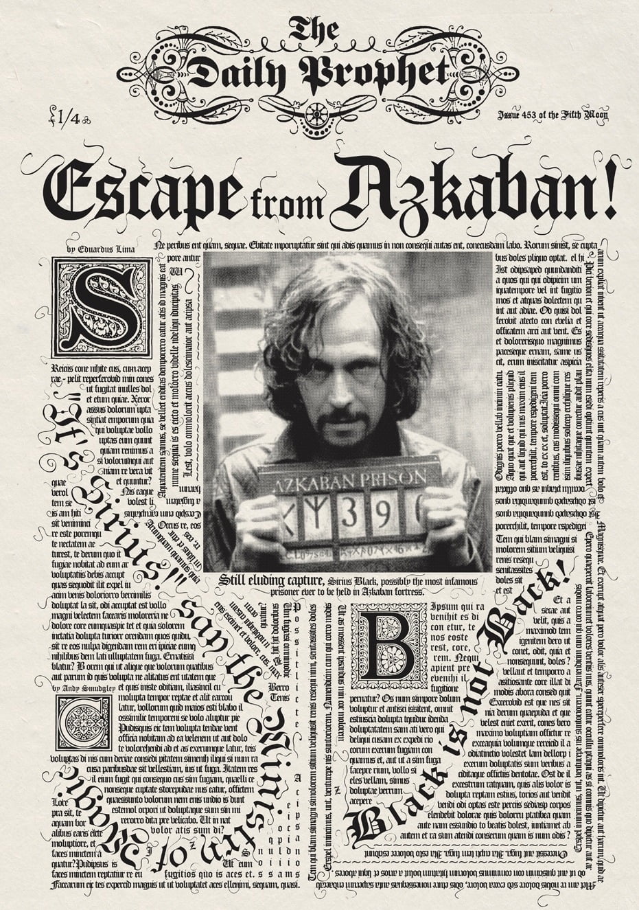 Harry Potter Newspaper Printable