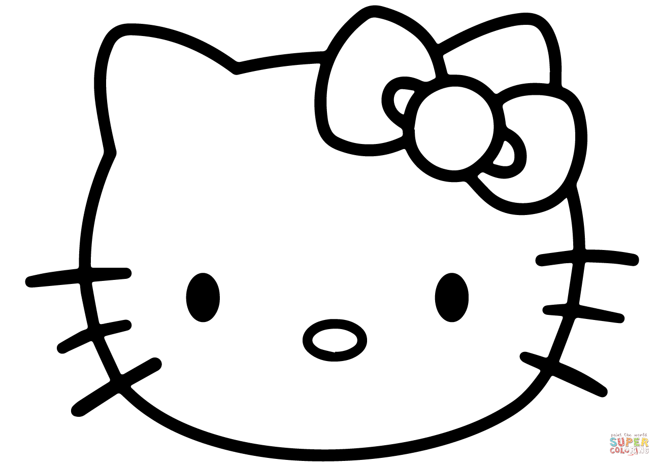 Hello Kitty Template Printable