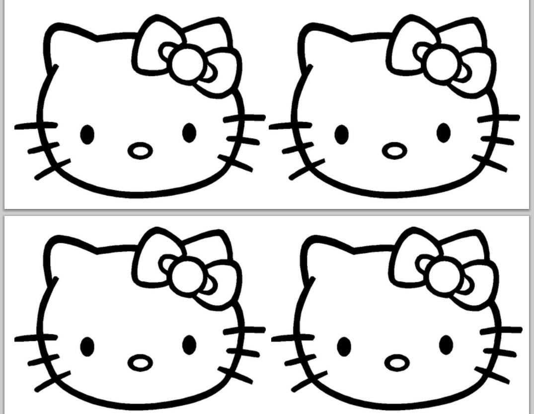 Hello Kitty Printables Hello Kitty Para Colorear Cumplea os De Hello Kitty Hello Kitty