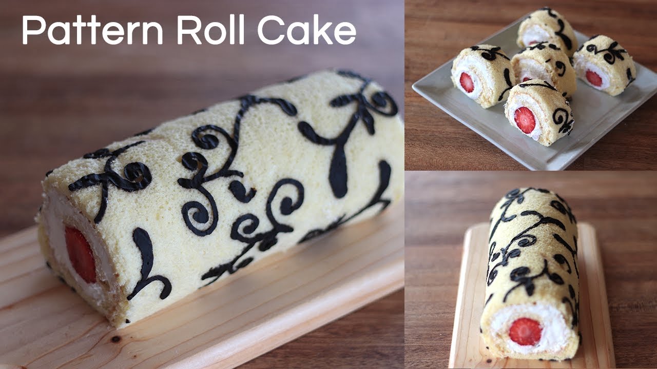 Printable Swiss Roll Pattern Template