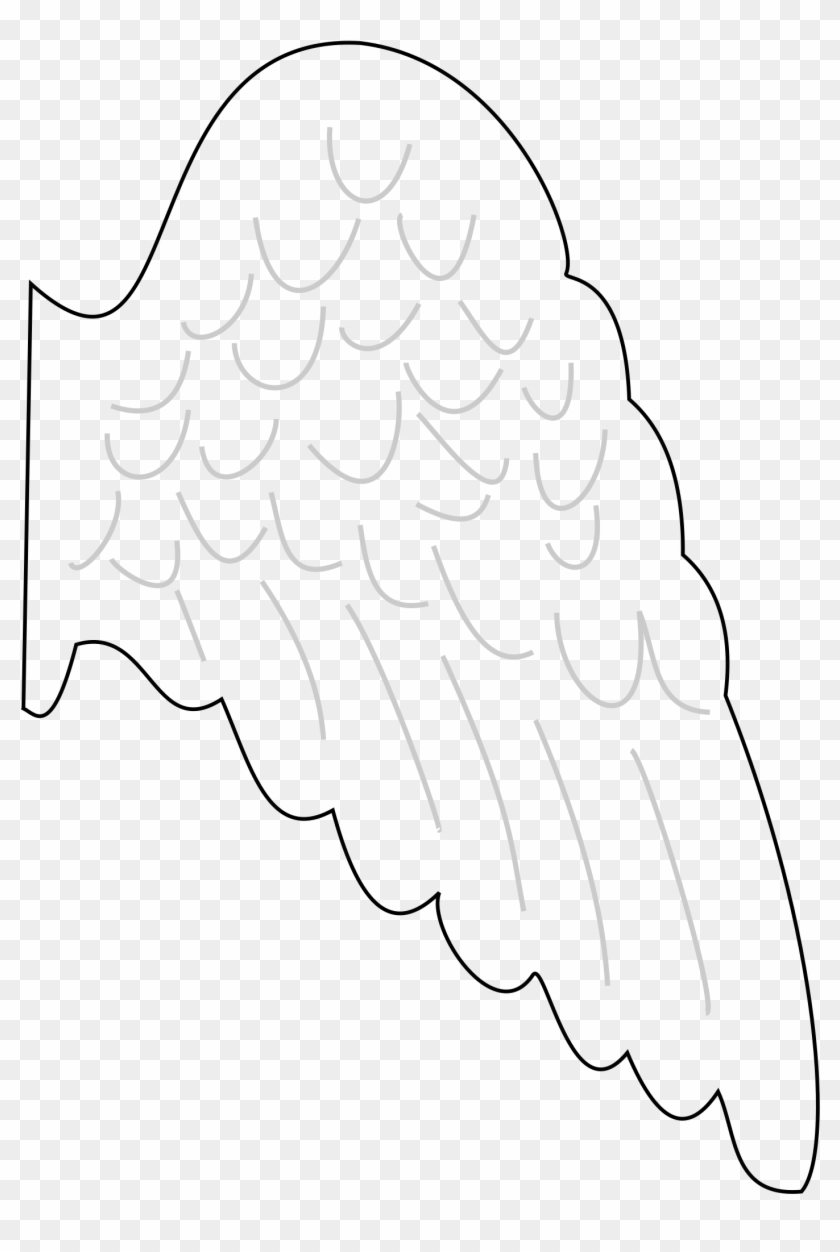 Printable Angel Wings Template