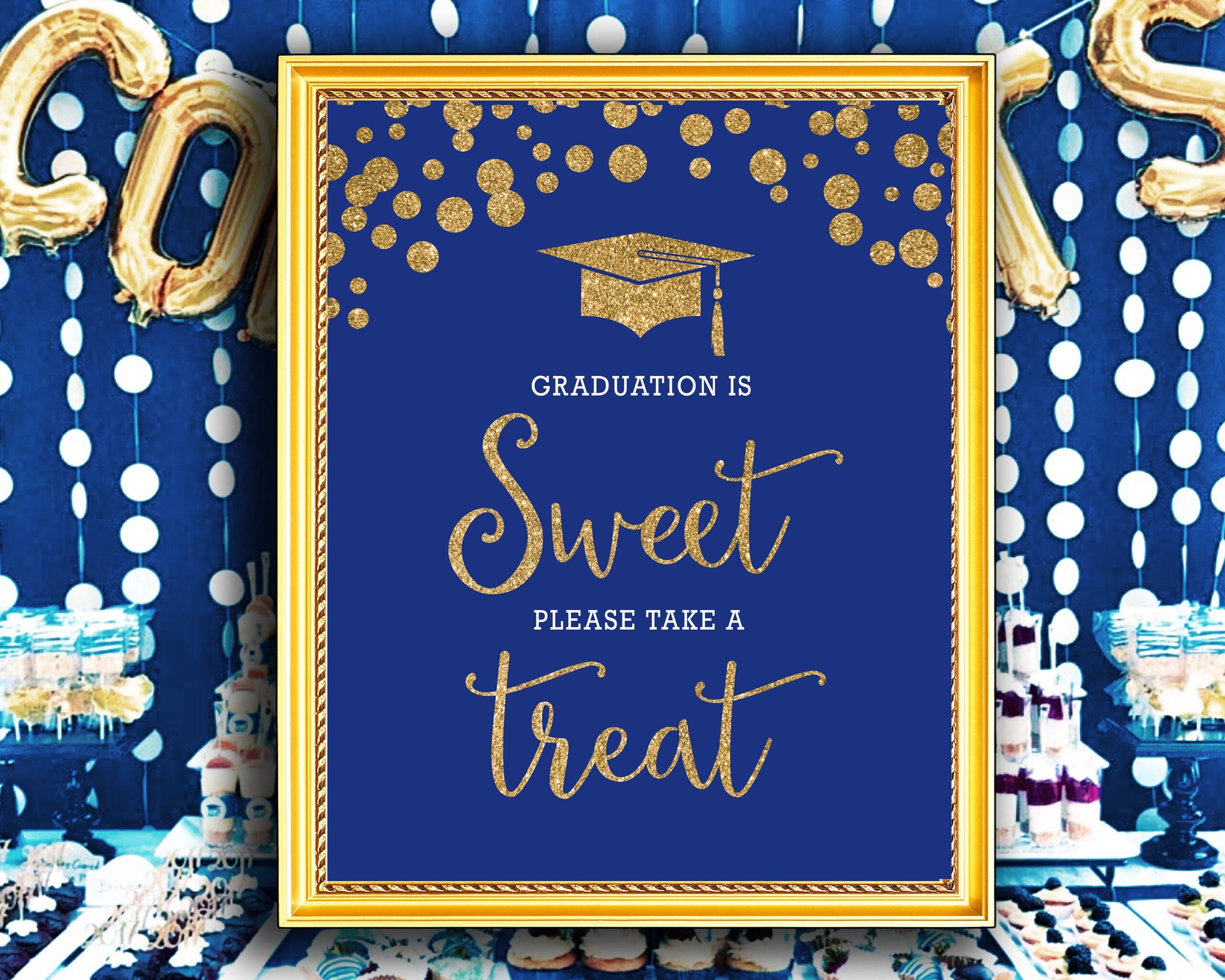 Graduation Is Sweet Please Take A Treat Free Printable