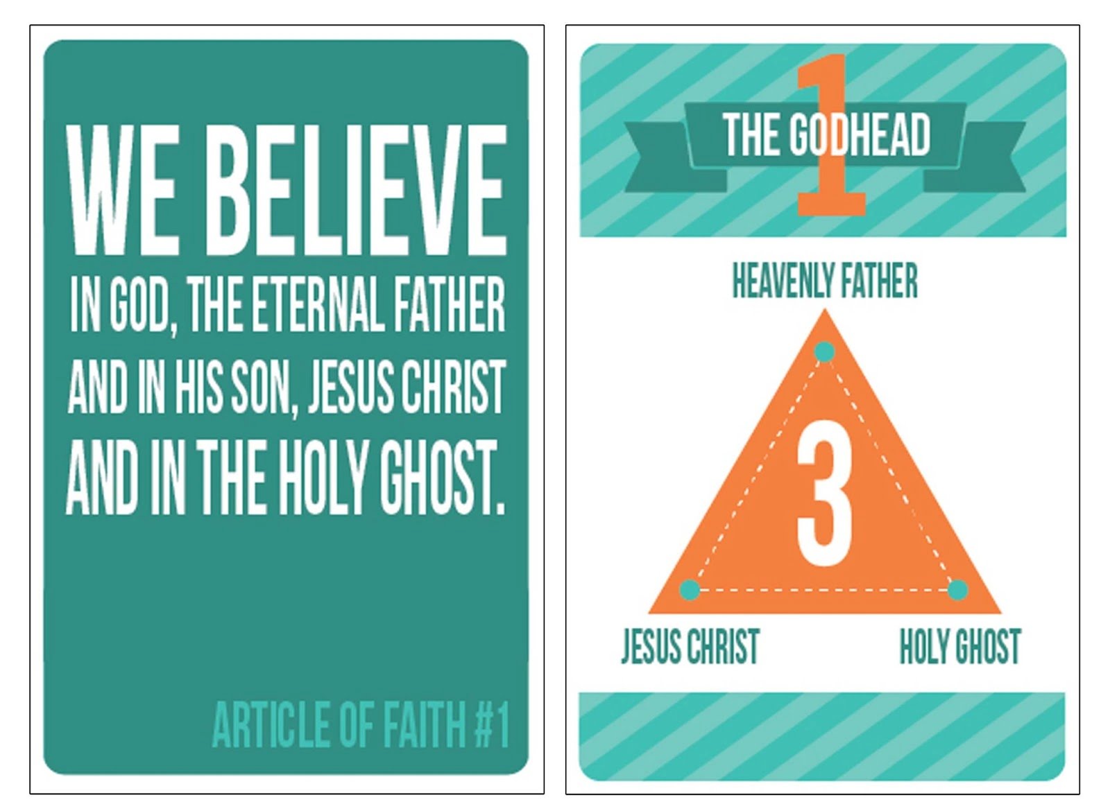 LDS Printables Articles Of Faith Flashcards A FREE Printable From All Things Bright Beautiful Little LDS Ideas