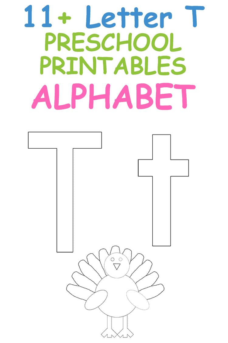 Letter T Template Printable