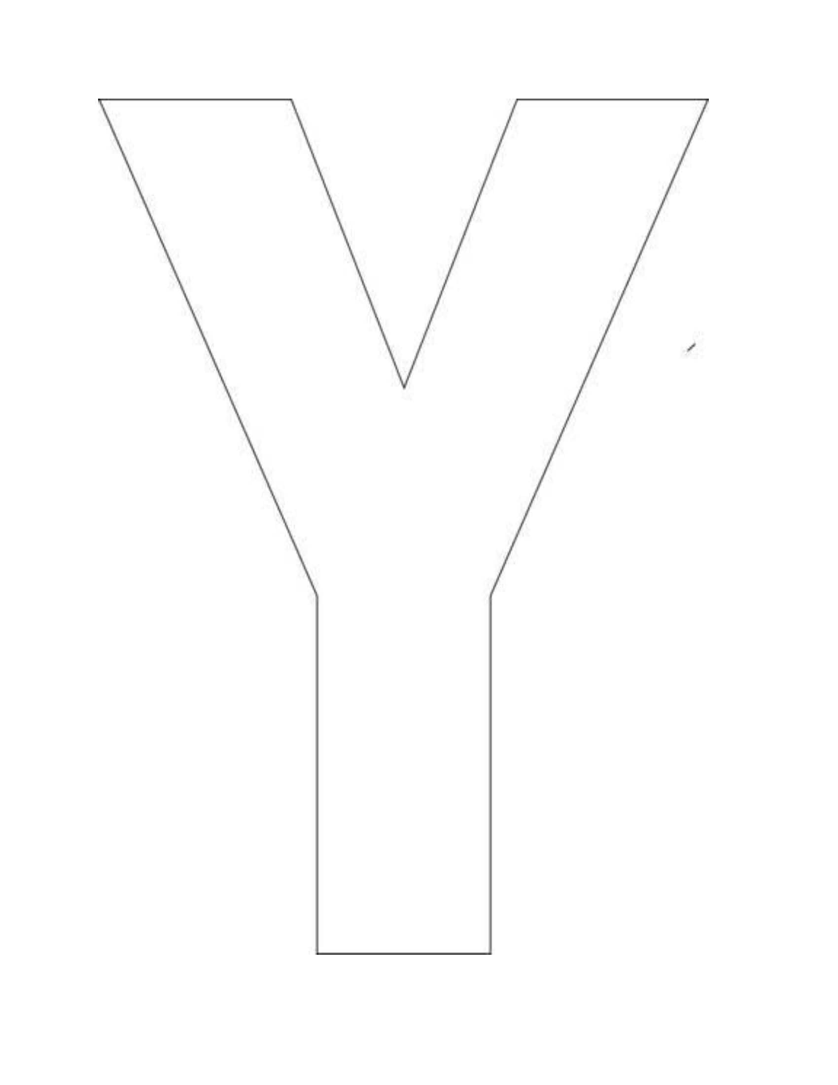 Letter Y Template 2 Disadvantages Of Letter Y Template And How You Can Workaround It Alphabet Letter Templates Lettering Alphabet Printable Alphabet Letters